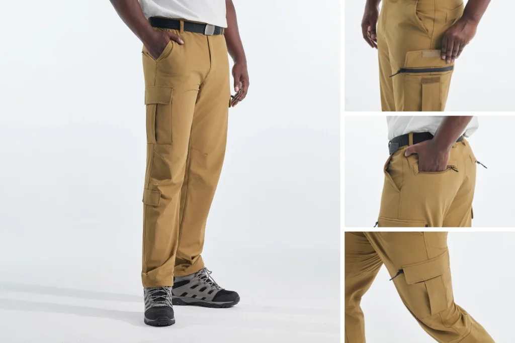 Cargo Pants Design Details – Pockets, Fit & Fabric Construction